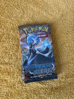 Pokemon XY Steam Siege 4 Booster Packs - All 4 Art Types - Brand New And Sealed! - Image 1