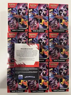 Pokemon Destined Rivals Booster Bundles (Lot Of 10) - Image 1
