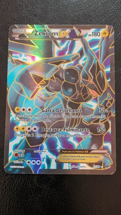Zekrom EX 97/99 Full Art - Carte Pokemon - Destinee Future - ESP / Occasion - Image 1