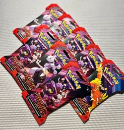 8X Pokemon Scarlet & Violet Destined Rivals Sleeved Booster Packs - New & Sealed - Image 2