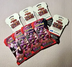 8X Pokemon Scarlet & Violet Destined Rivals Sleeved Booster Packs - New & Sealed - Image 3