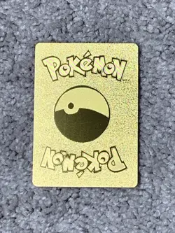 Pokemon Charizard GX HP250 Wing Attack Gold Foil Fan Art Collector Card - Image 2