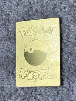 Pokemon Charizard GX HP250 Wing Attack Gold Foil Fan Art Collector Card - Image 3