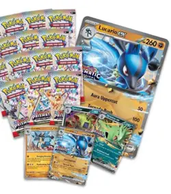 Pokemon Lucario EX Tyranitar EX Premium Collection Box Prismatic Evolutions TCG - Image 3