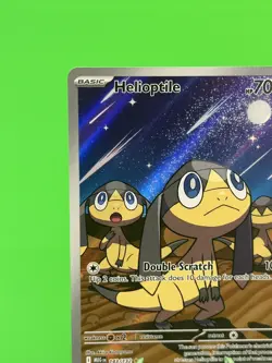 Pokemon Helioptile Mega Evolution Illustration Rare 143/132 NM!!! - Image 4