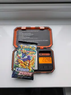 Pokemon TCG - Crown Zenith Booster Pack - Heavy - 22.46 g - Image 1