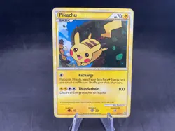 PIKACHU HGSS03 POKEMON BLACK STAR PROMO HOLO RARE - Image 1