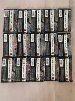 Pokemon TCG Sword and Shield Base Set Booster Pack Lot Of 15 Packs New - Image 2