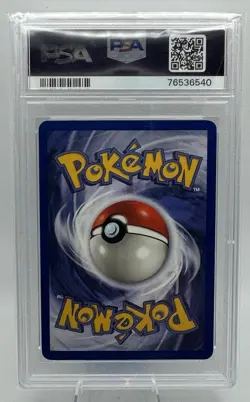 2000 POKEMON ROCKET 1ST EDITION #45 DARK VAPOREON PSA 8 - Image 2