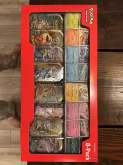 Pokemon TCG Prismatic Evolutions Costco Mini Tins 8 Pack - Image 2