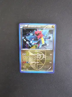 Carte Pokemon Drakkarmin 94/135 Holo Mosaique Tempete Plasma Noir Et Blanc Exc - Image 1