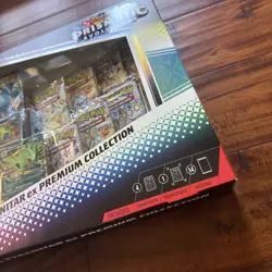 Pokemon TCG Prismatic Evolutions Lucario Ex + Tyranitar Ex Premium Collection - Image 2
