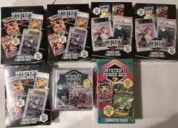 POKEMON MYSTERY GEMS Factory Sealed 2022 BOX And MYSTERY CUBE Lot Of 7 - Image 1