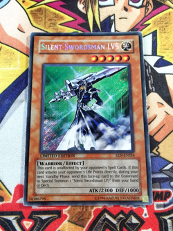 Silent Swordsman een-ense4 Ltd Ed (MP) Secret Rare Yu-Gi-Oh! - Image 1