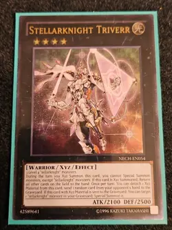 Stellarknight Triverr - NECH-EN054 - Near Mint NM - Ultimate Rare - Unlimited - Image 1