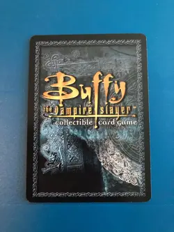 Buffy the Vampire Slayer TCG/CCG Angel's Curse Individual Preview and Promo Card - Image 1