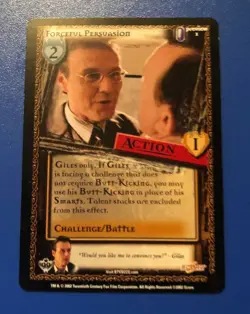 Buffy the Vampire Slayer TCG/CCG Angel's Curse Individual Preview and Promo Card - Image 2