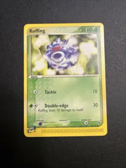 Pokemon Koffing 54/109 EX Ruby & Sapphire Pokemon Card - Image 1