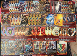 FUTURE CARD BUDDYFIGHT - DRAGON KNIGHT DECK - NAPOLEON, BOW DRAGONSPIRIT, FLAG - Image 1