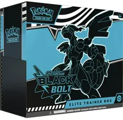 Pokemon Trading Card Games Scarlet & Violet 10.5 Black Bolt Elite Trainer Box - Image 1