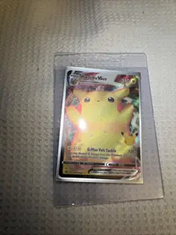 Pokemon Pikachu VMAX SWSH062 Celebrations Card NM/M Condition - Image 1