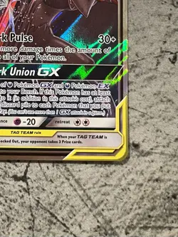 Pokemon Unbroken Bonds Greninja & Zoroark GX Holo Card 107/214 - Image 4