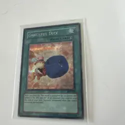 Graceful Dice EDS-002 Secret Rare Unlimited Edition Yu-Gi-Oh Card NM - Image 3