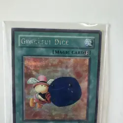 Graceful Dice EDS-002 Secret Rare Unlimited Edition Yu-Gi-Oh Card NM - Image 4