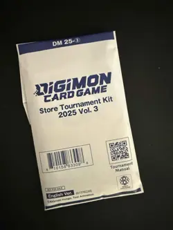Digimon Card Game Store Tournament Kit 2025 Vol 3 English Sealed - Image 1