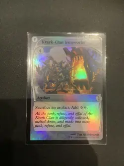 Krark-Clan Ironworks Artifact Card - Image 1