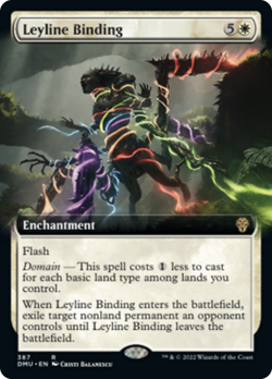 Leyline Binding (Extended Art) Dominaria United PLD CARD ABUGames - Image 1