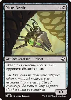 VIRUS BEETLE mtg NM-M Edge of Eternities Common - Image 1