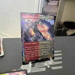 Arana, Heart of the Spider Borderless Foil Marvel's Spider-Man MTG Magic - Image 2