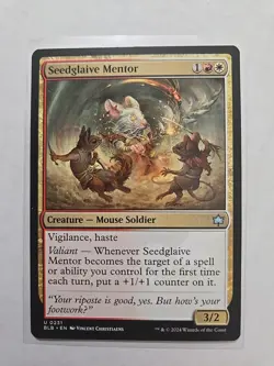 Seedglaive Mentor - Bloomburrow - LP - MTG Magic - Uncommon - Creature - Image 1