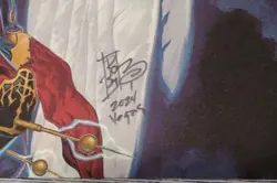 Mtg Lightning Angel Playmatrk Post Autographed - Image 2