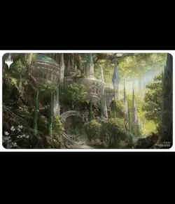 Mtg Temple Garden Playmat Ultra Pro Ultrapro Official - Image 1