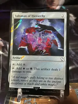 MTG | Talisman of Hierarchy (⚡Surge Foil⚡) [FINAL FANTASY] - Image 1