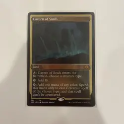 Mtg Foil Cavern Of Souls 2X2 M 569 - Image 1
