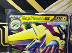 Pokemon Mega Latias Ex 100/132 Mega Manectric 50/132 Double Rare Mega Evolutions - Image 2