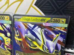 Pokemon Mega Latias Ex 100/132 Mega Manectric 50/132 Double Rare Mega Evolutions - Image 3