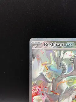 2025 POKEMON WHT EN-WHITE FLARE SPECIAL ILLUSTRATION RARE RESHIRAM EX - Image 2