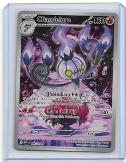 Chandelure 103/086 - White Flare Illustration Rare Holo Pokemon TCG NM-MT - Image 1