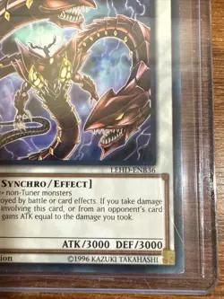 Yugioh Beelze of the Diabolic Dragons Common LEHD-ENB36 1st Ed - Image 3