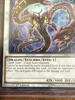 Yugioh Beelze of the Diabolic Dragons Common LEHD-ENB36 1st Ed - Image 4
