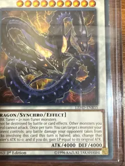 Yugioh Beelzeus Of The Diabolic Dragons LEHD-ENB35 Single - Image 3