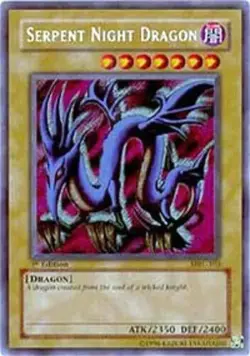 Serpent Night Dragon (MRL-103) - 1st Edition Secret Rare - Yugioh *FREE SHIPPING - Image 1