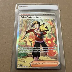Pokemon Card - Ethan's Adventure 236/182 SIR - Destined Rivals - Mint Condition - Image 2