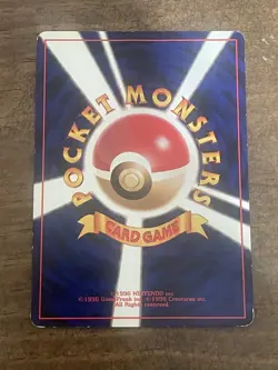 Misty's Tears Banned Gym Heroes 1998 Kasumi Japanese Pokemon Card #50CB - Image 2