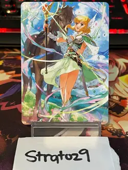 Fire Emblem 0 Cipher - JP - Marker Card - Nanna - 12/2017 Prize - NM - Image 1