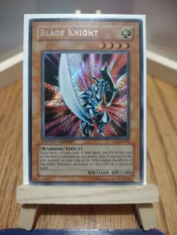 Yu-Gi-Oh Card Blade Knight Holo Limited Edition Collector's Tins CT1-EN002 TCG. - Image 1